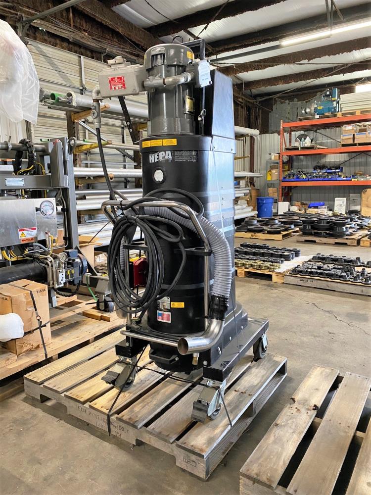 Ruwac Workhorse DS1400 Industrial HEPA Vacuum & High Efficiency Cyclone 